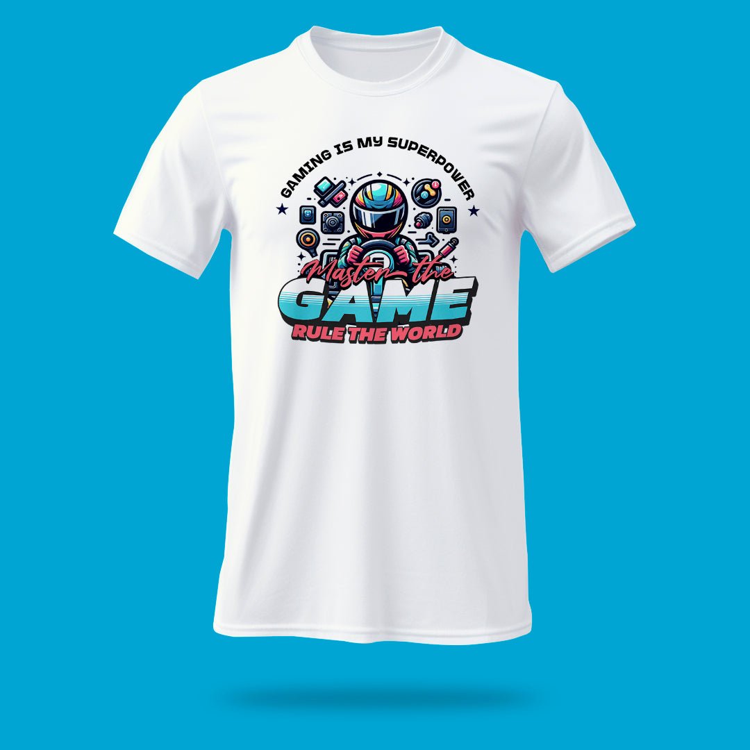 Playera Master the Game Rule the World