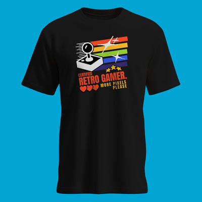 Playera Certified Retro Gamer