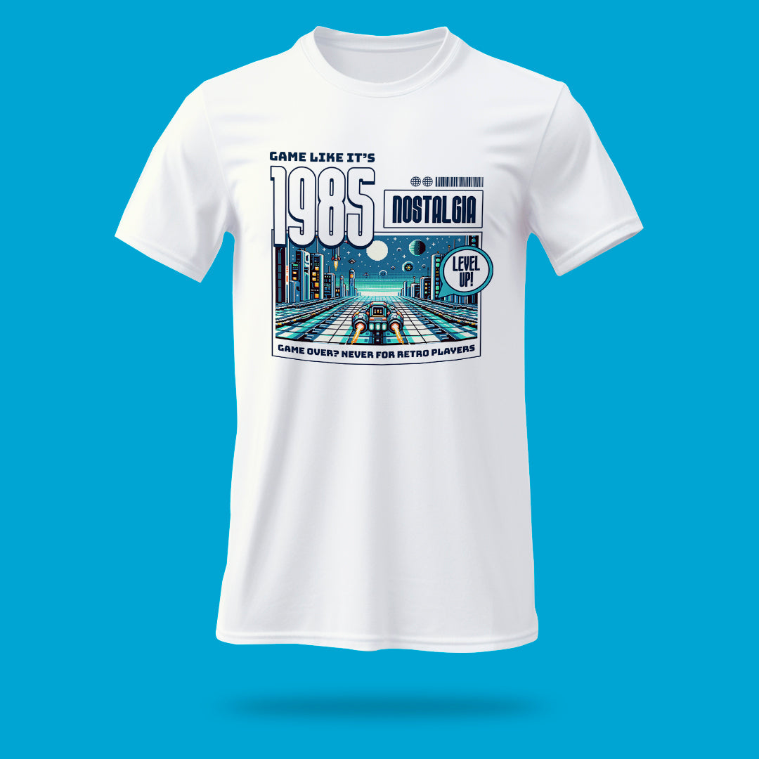 Playera Nostalgia Gamer 1985