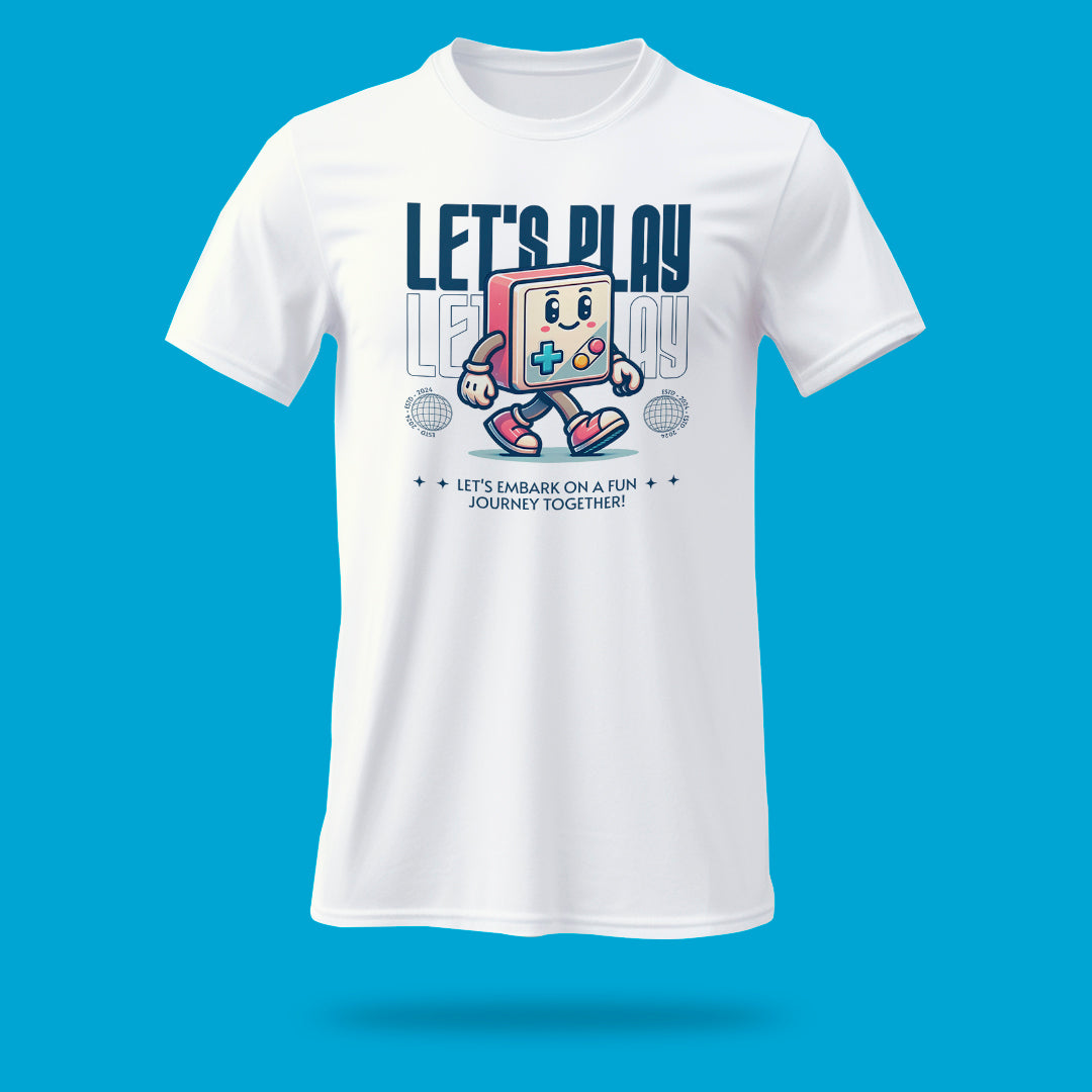 Playera Let’s Play Consola Retro