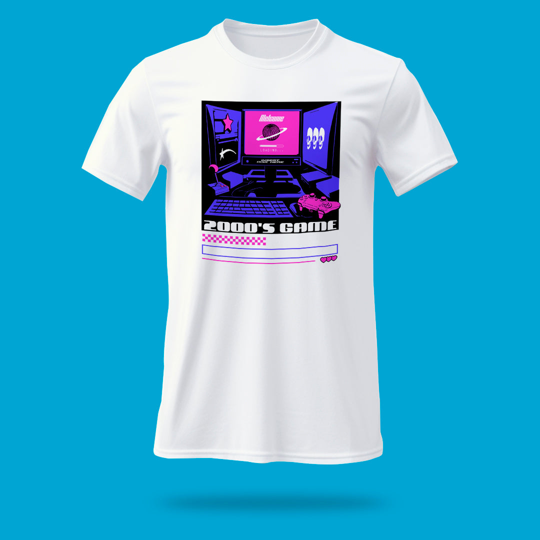 Playera 2000’s Game Setup Retro
