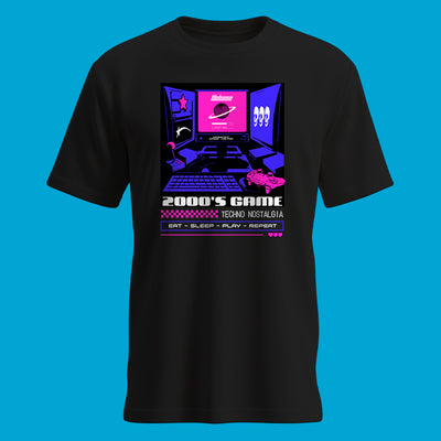 Playera 2000’s Game Setup Retro