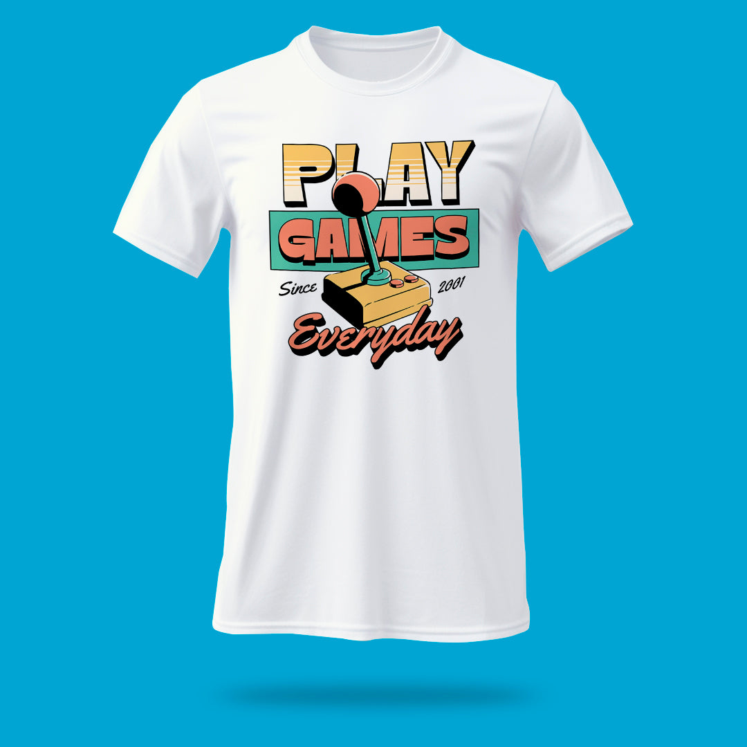 Playera Play Games Arcade Retro
