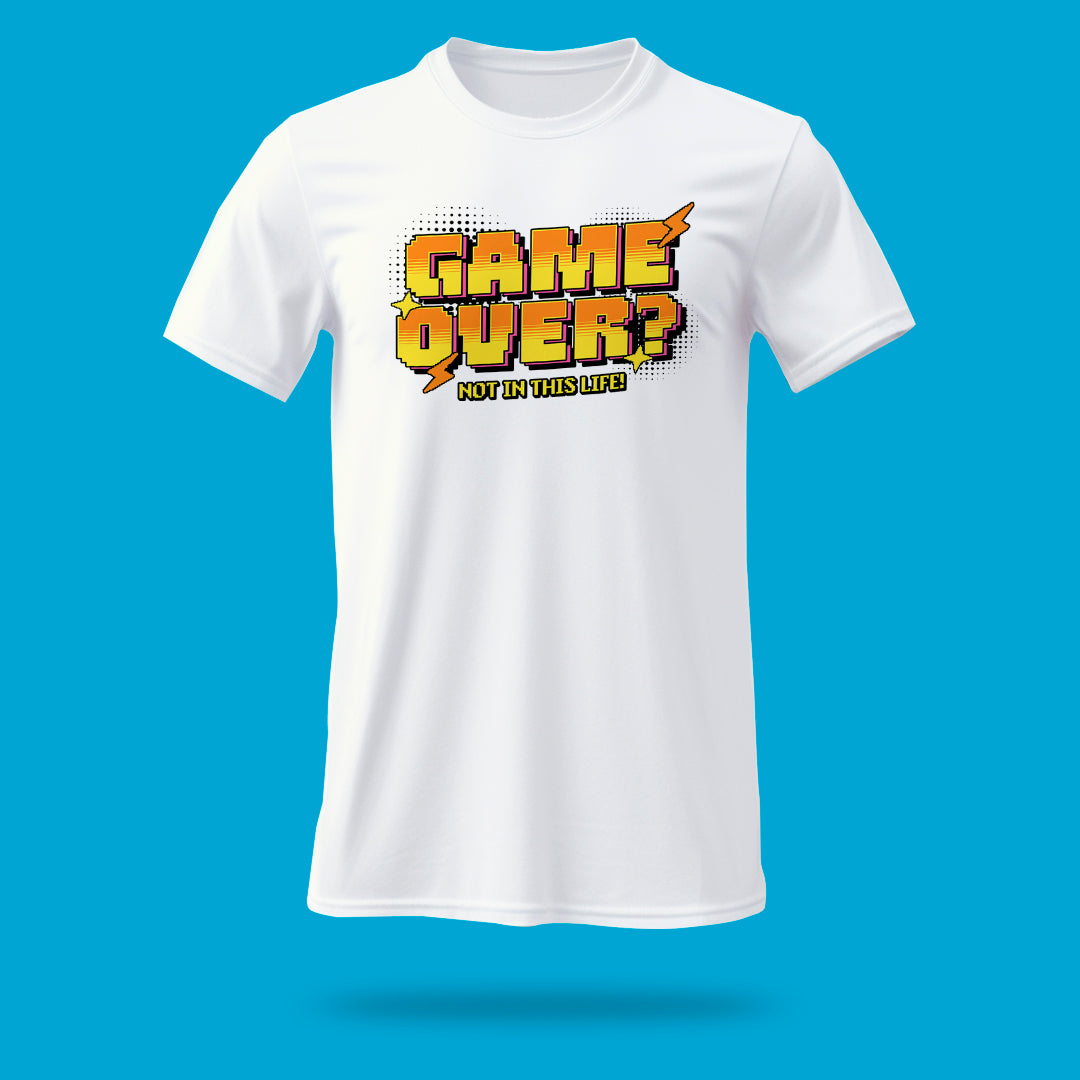 Playera Game Over Pixel 8-Bit