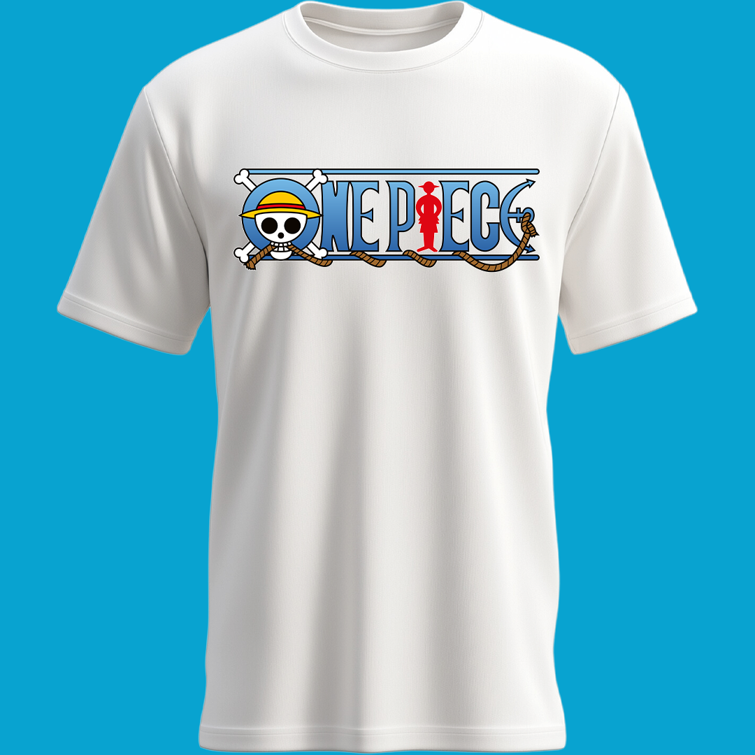 Playera con logo One Piece