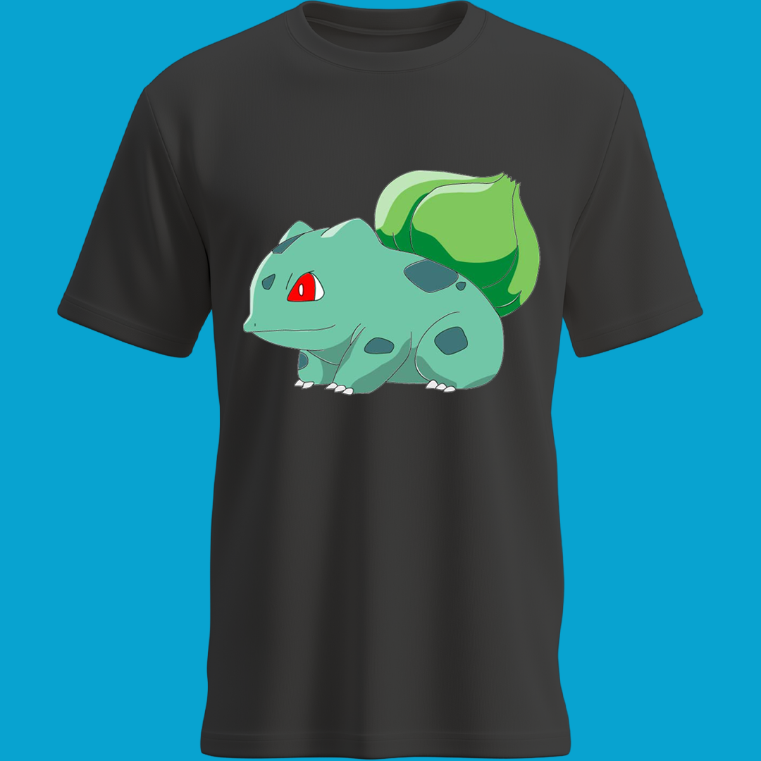Playera Bulbasaur Verde - Edición Original Kanto | Pokémon Planta