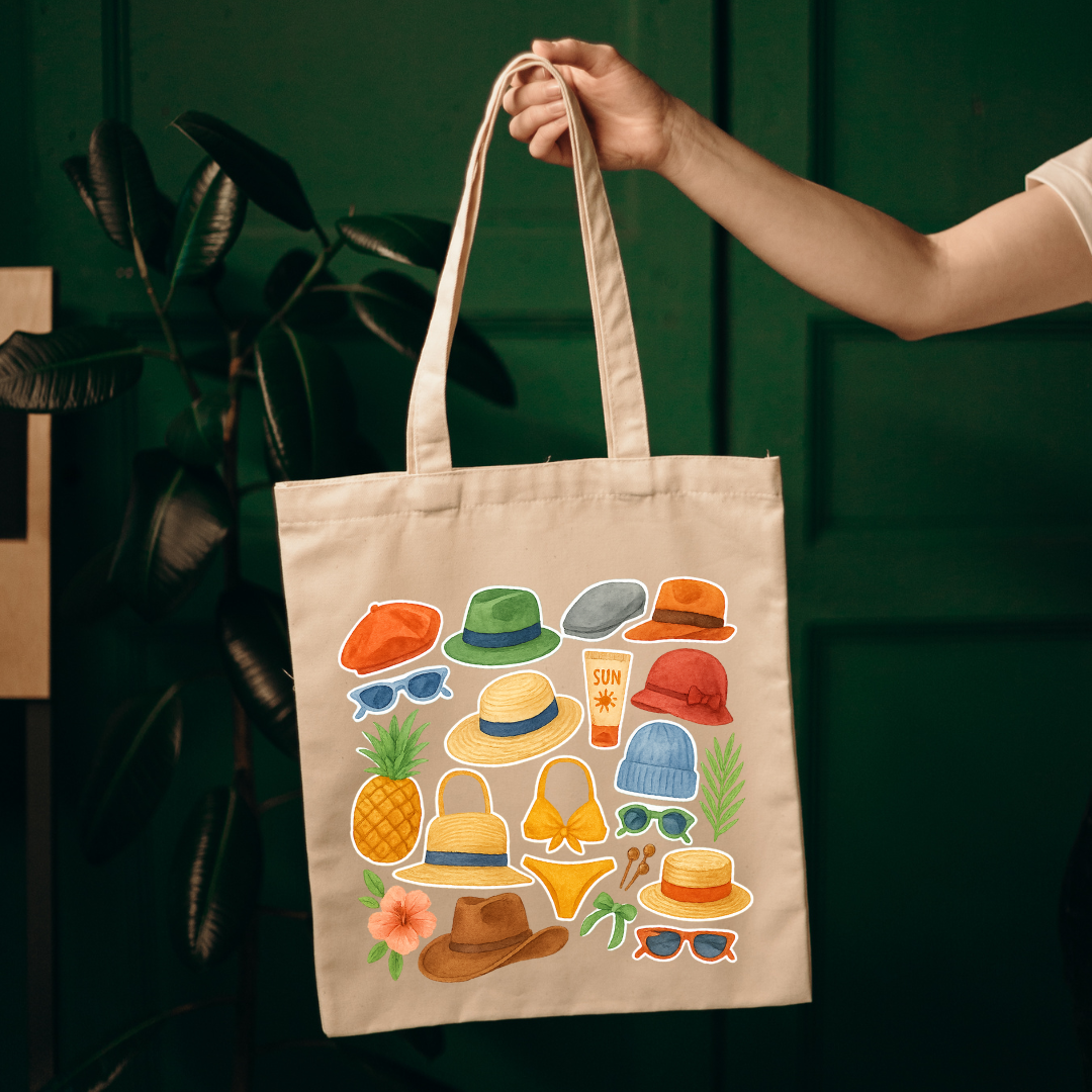 Tote Collage Sombreros