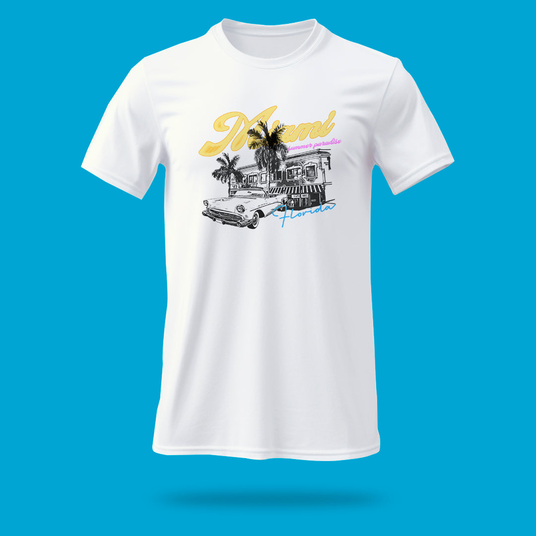 Playera Miami Summer Paradise