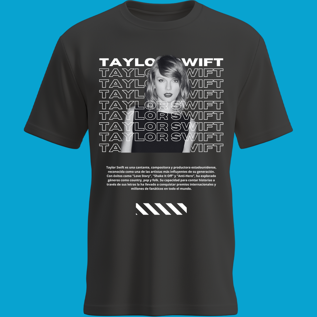 Playera Taylor Swift – Edición Letras de Éxito