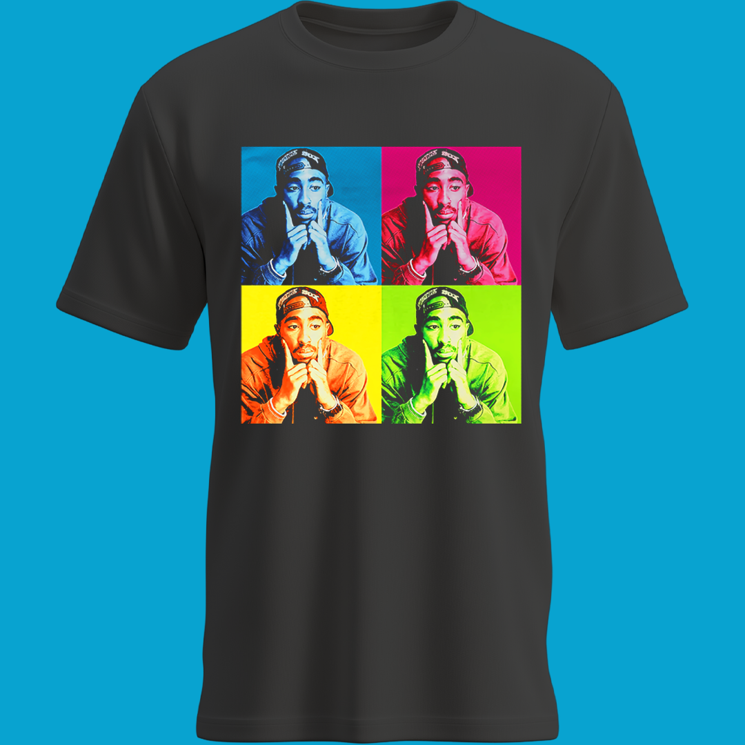 Playera Tupac Pop Art – Edición Legendaria