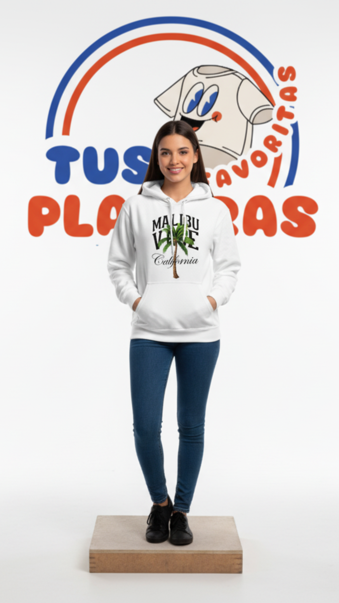 Sudadera Malibu Vibes