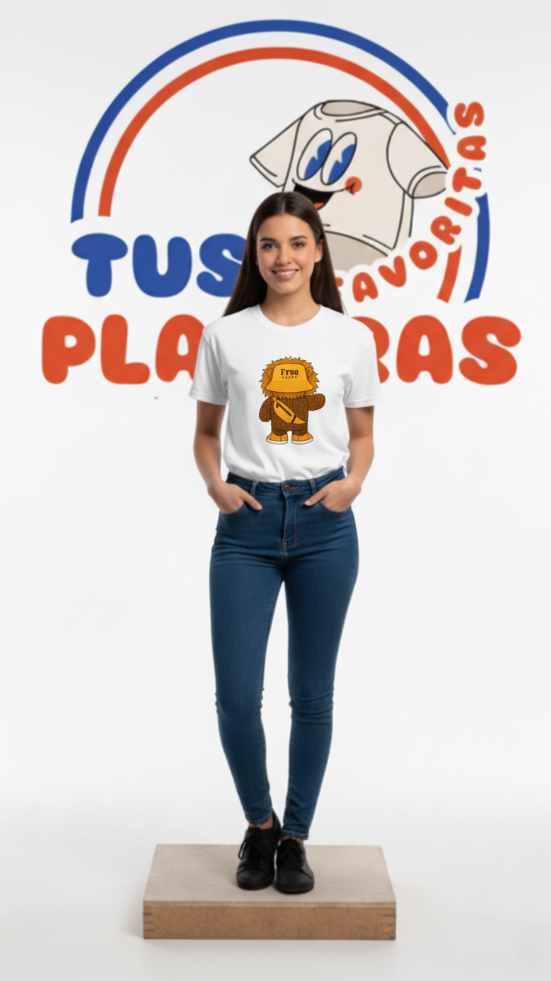 Playera León en Hilo