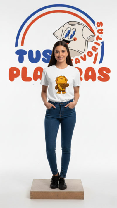 Playera León en Hilo